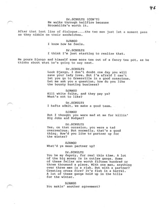 Django Screenplay