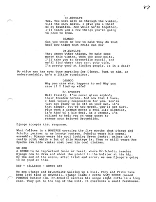 Django Screenplay