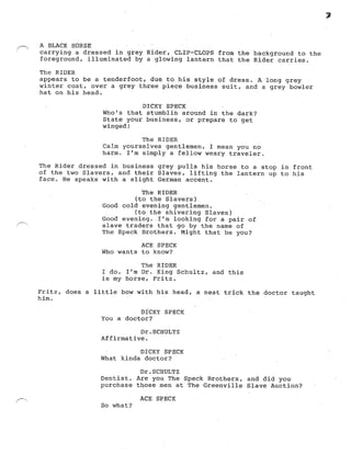 Django Screenplay