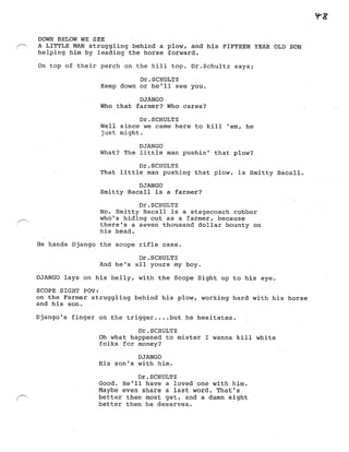 Django Screenplay
