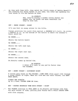 Django Screenplay