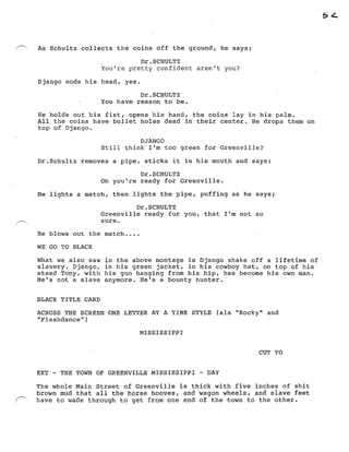 Django Screenplay