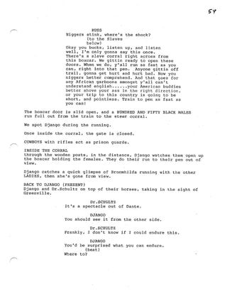 Django Screenplay