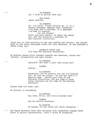 Django Screenplay