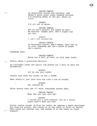 Django Screenplay