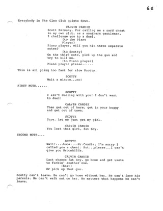Django Screenplay