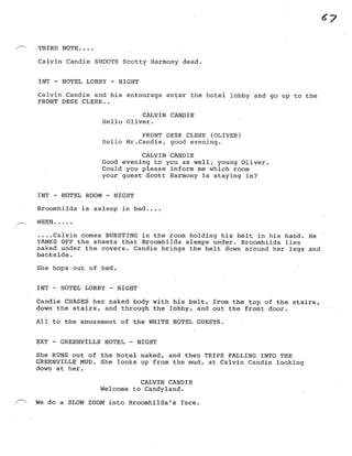 Django Screenplay