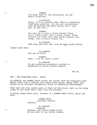 Django Screenplay