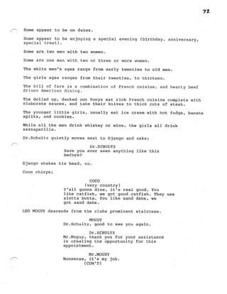 Django Screenplay