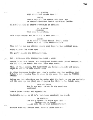 Django Screenplay