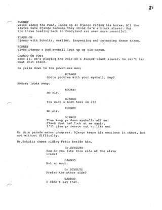 Django Screenplay