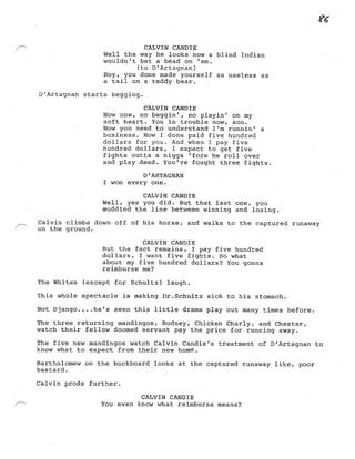 Django Screenplay