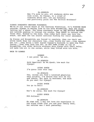 Django Screenplay