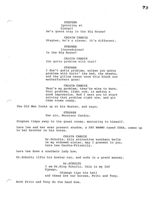 Django Screenplay