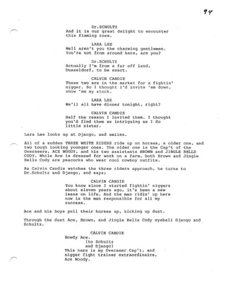 Django Screenplay
