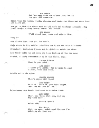 Django Screenplay