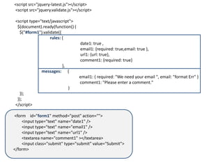 Django - sql alchemy - jquery | PPTX