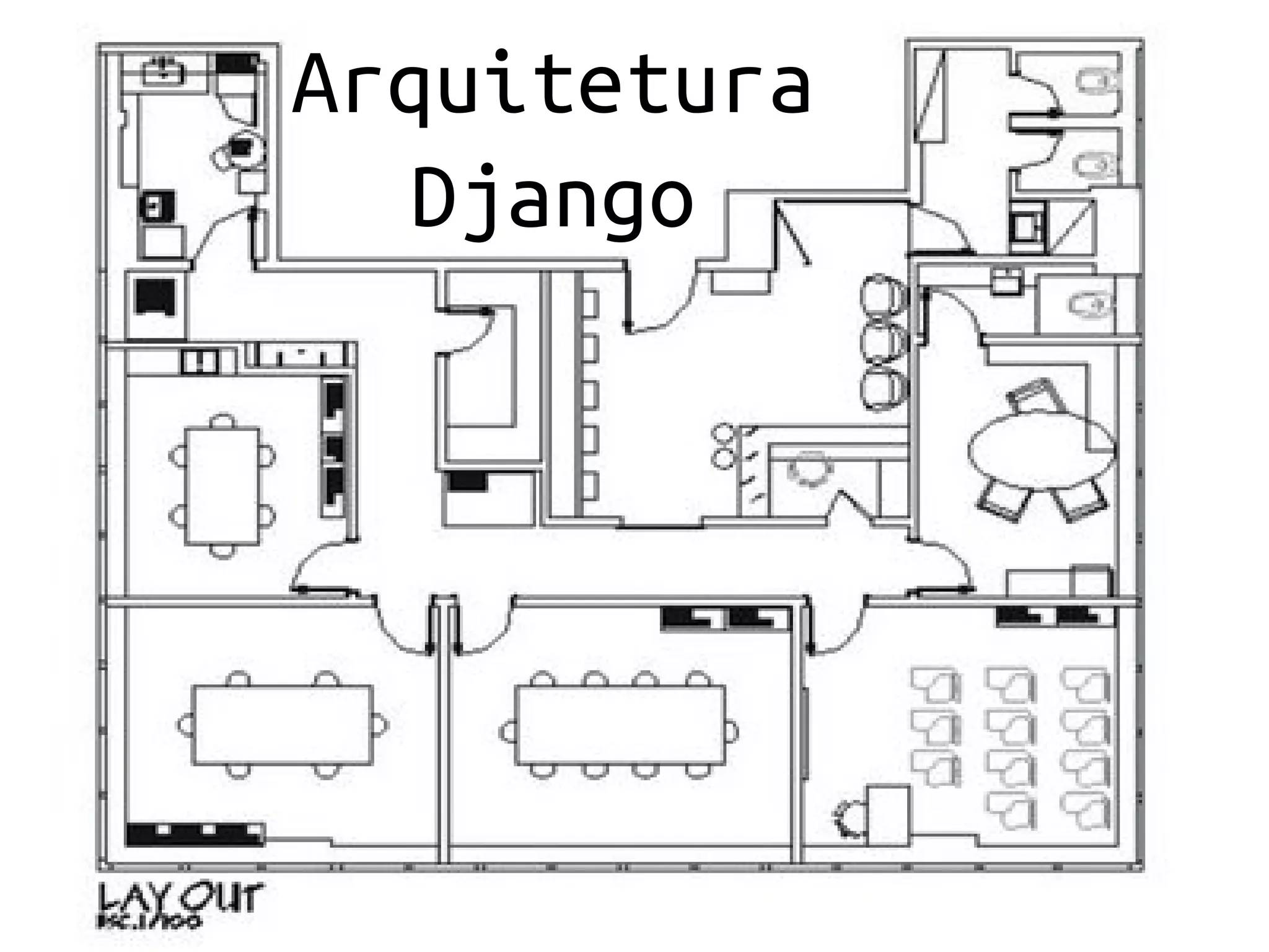 Arquitetura
   Django
 