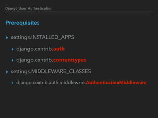 Django User Management & Social Authentication | PDF