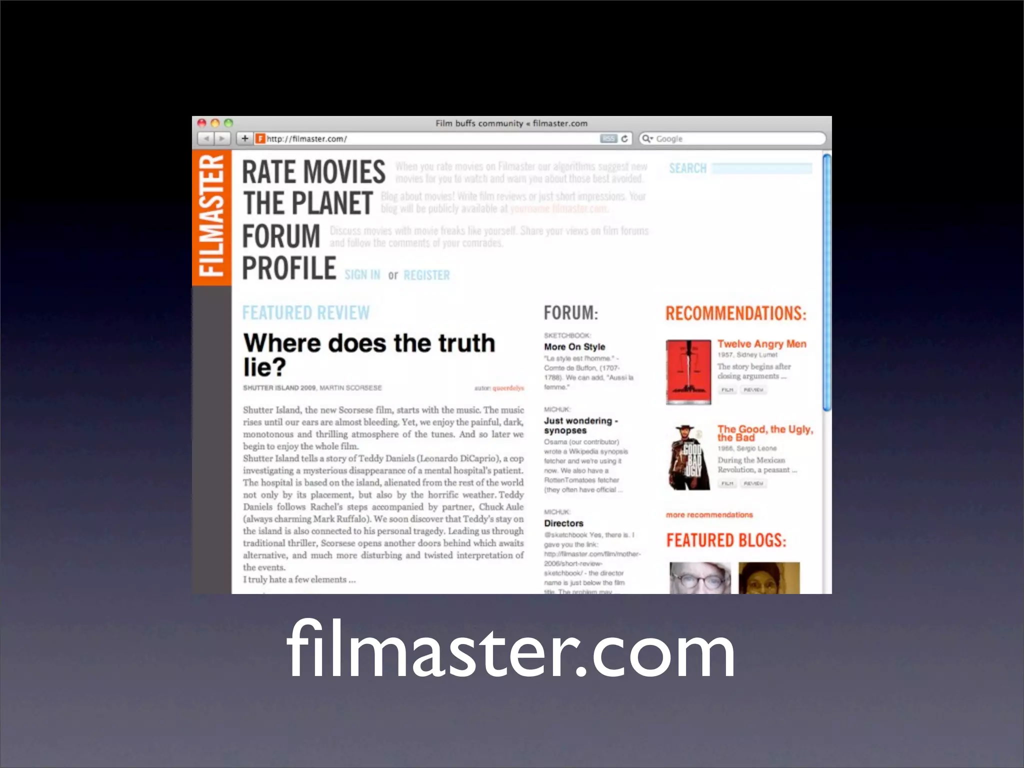 ﬁlmaster.com
 