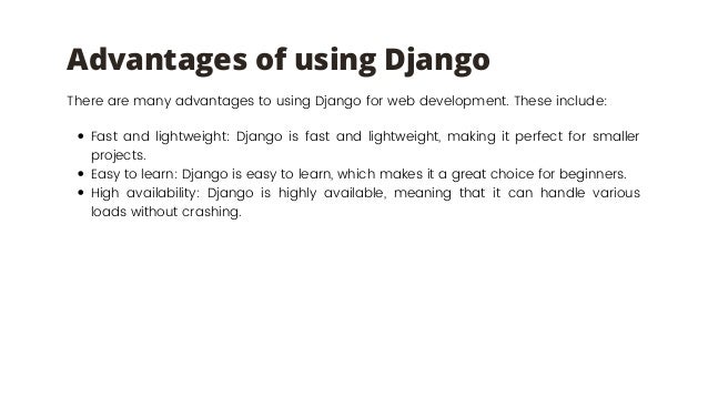 Django Vs React JS: What is the difference and which is the best? | PPT