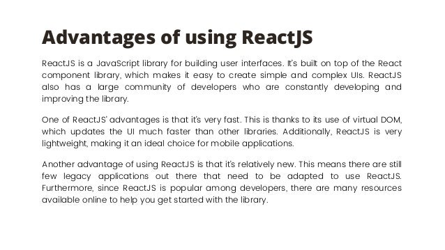 Django Vs React JS: What is the difference and which is the best? | PPT