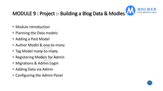 Django web framework | PPT