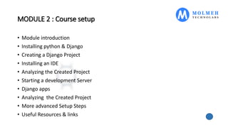 Django web framework | PPT