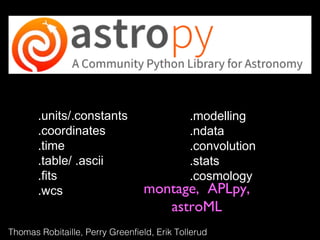 Python in Astronomy | PPT