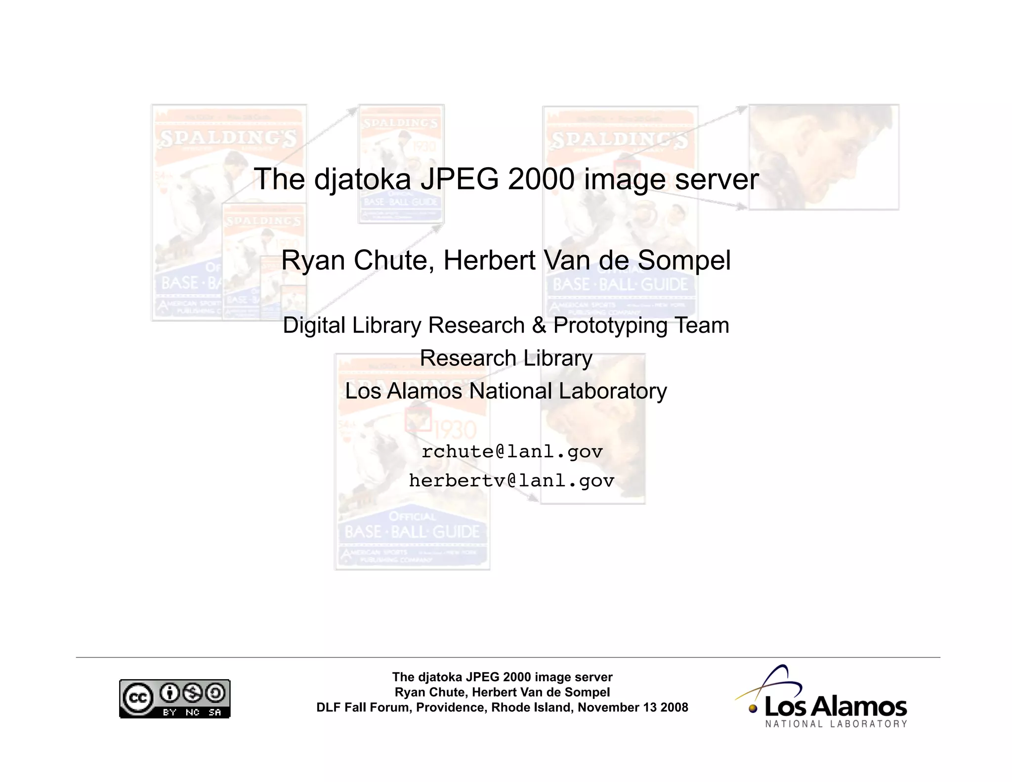 The djatoka Image Server