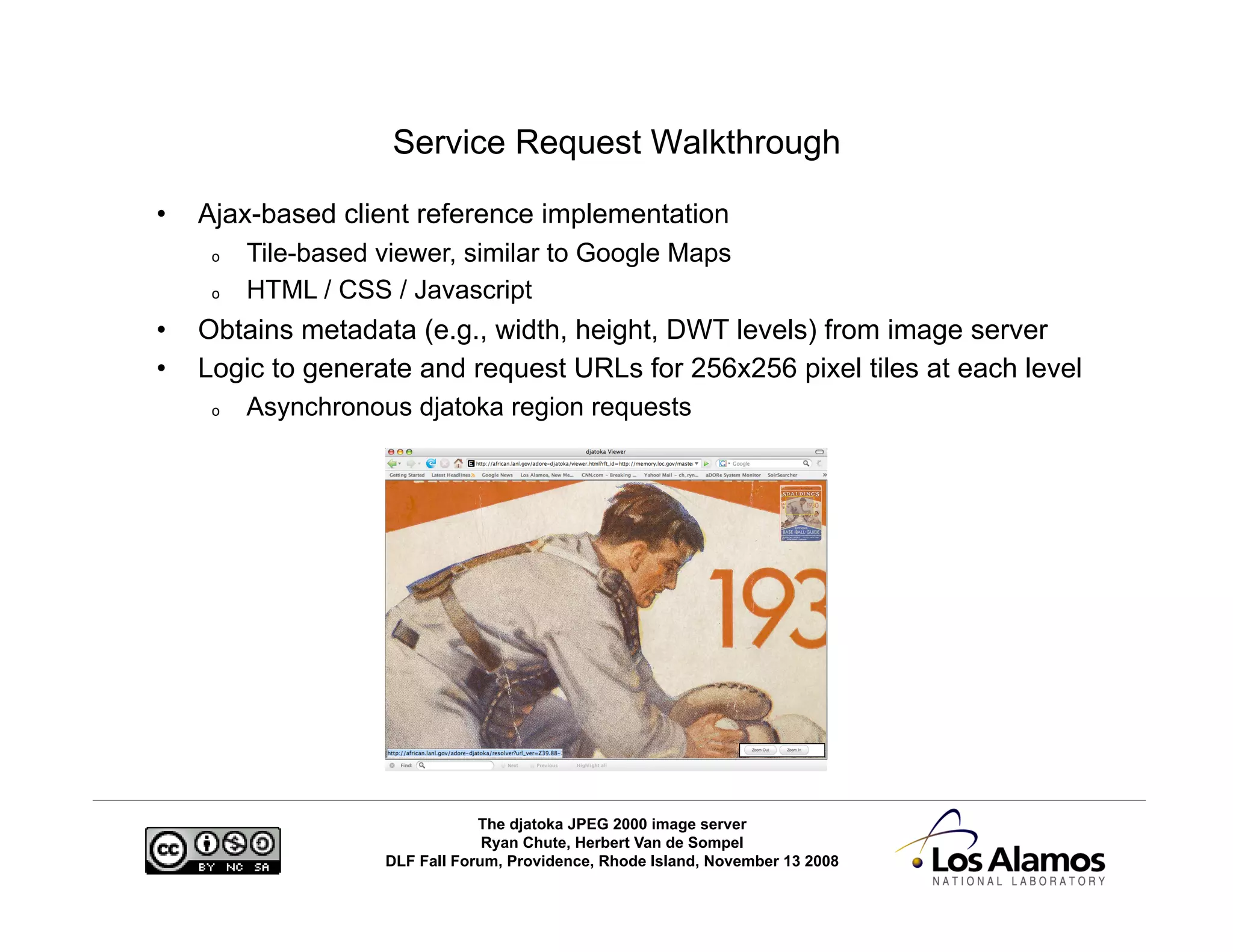 The djatoka Image Server