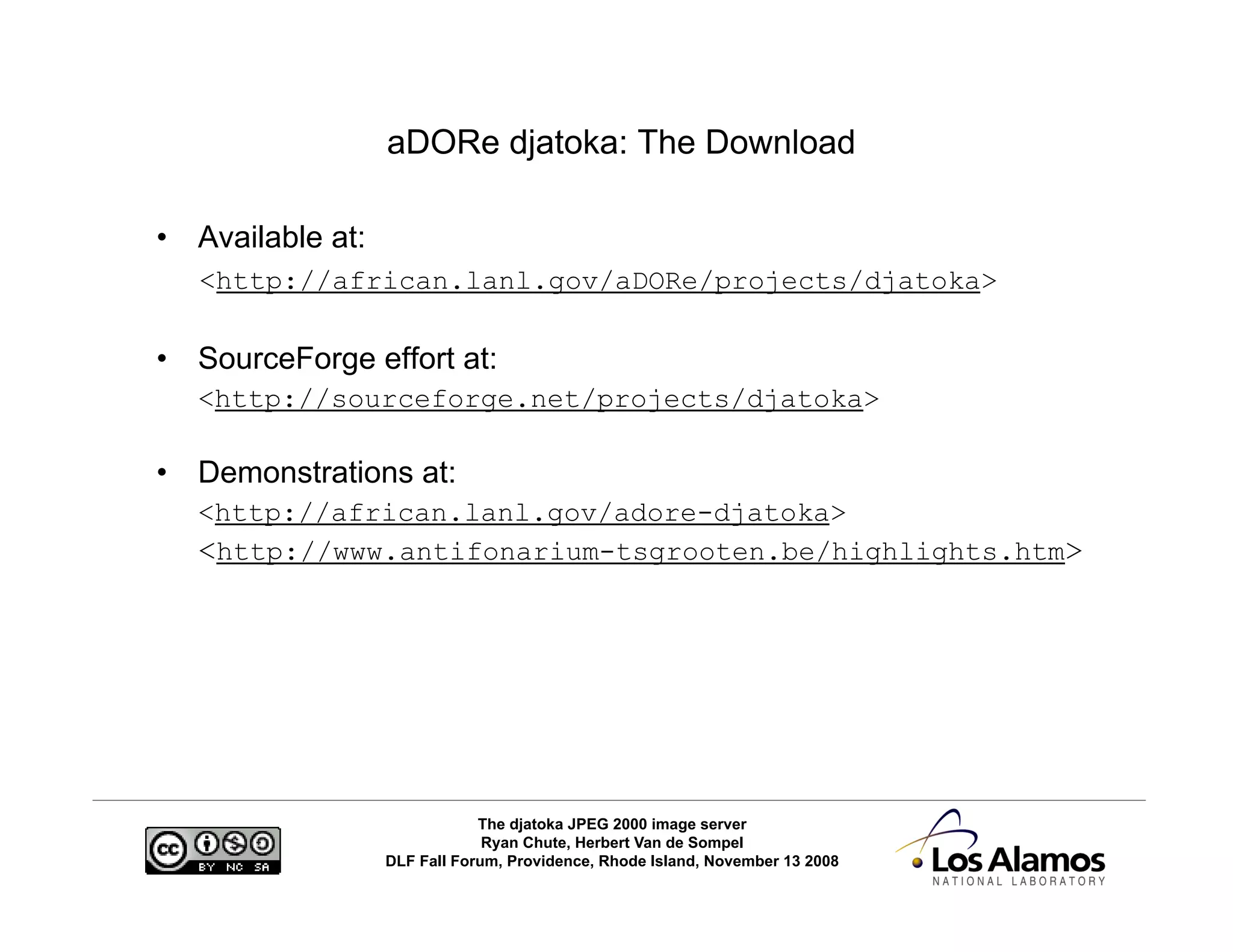 The djatoka Image Server