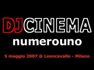 numerouno 5 maggio 2007 @ Leoncavallo - Milano 