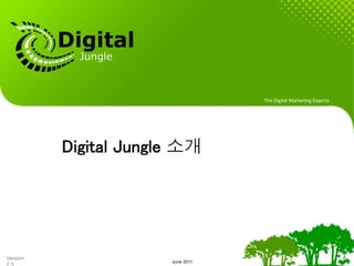 The	
  Digital	
  Marke.ng	
  Experts	
  




Version
          June 2011
 