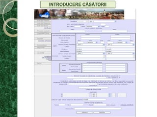 INTRODUCERE CĂSĂTORII