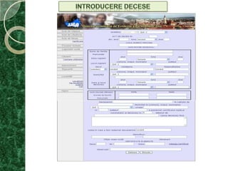 INTRODUCERE DECESE