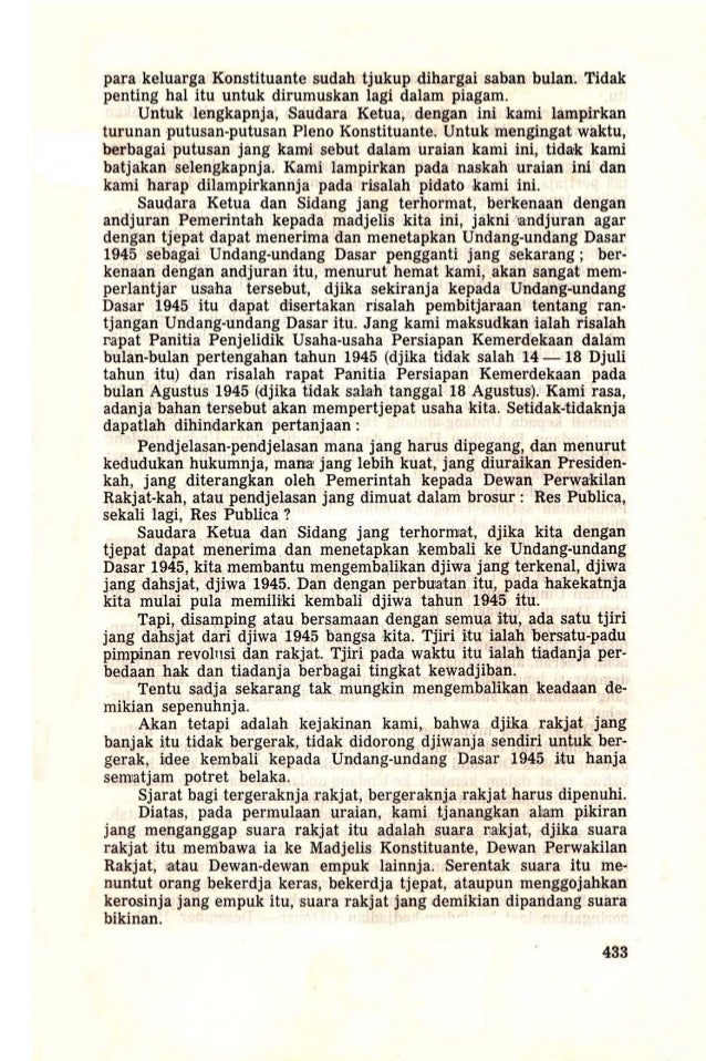 Risalah Perundingan Sidang Konstituante Tahun 1959 Jilid Ii