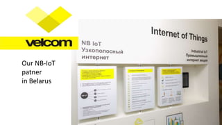 Our NB-IoT
patner
in Belarus
 