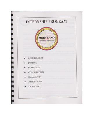Internship Handbook