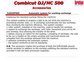 Combicut DJ/NC Accessories | PPT