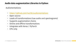 [DSC Europe 22] What is Audio Data Augmentation? Techniques, Best ...