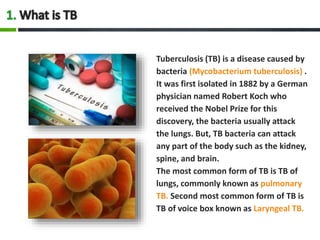 TB PRESENTATION | PPT