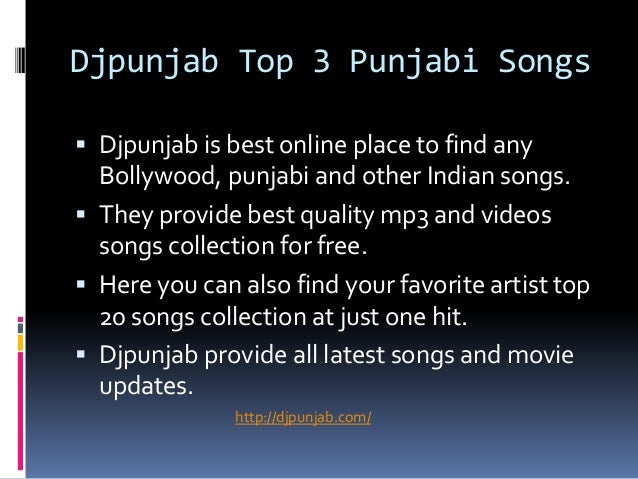 djpunjab top 3 punjabi songs