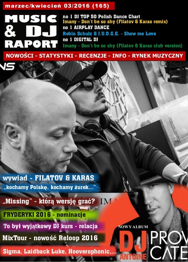 music amp dj raport 2016 03 polish airplay chart