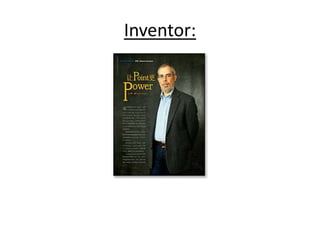 Inventor:
 