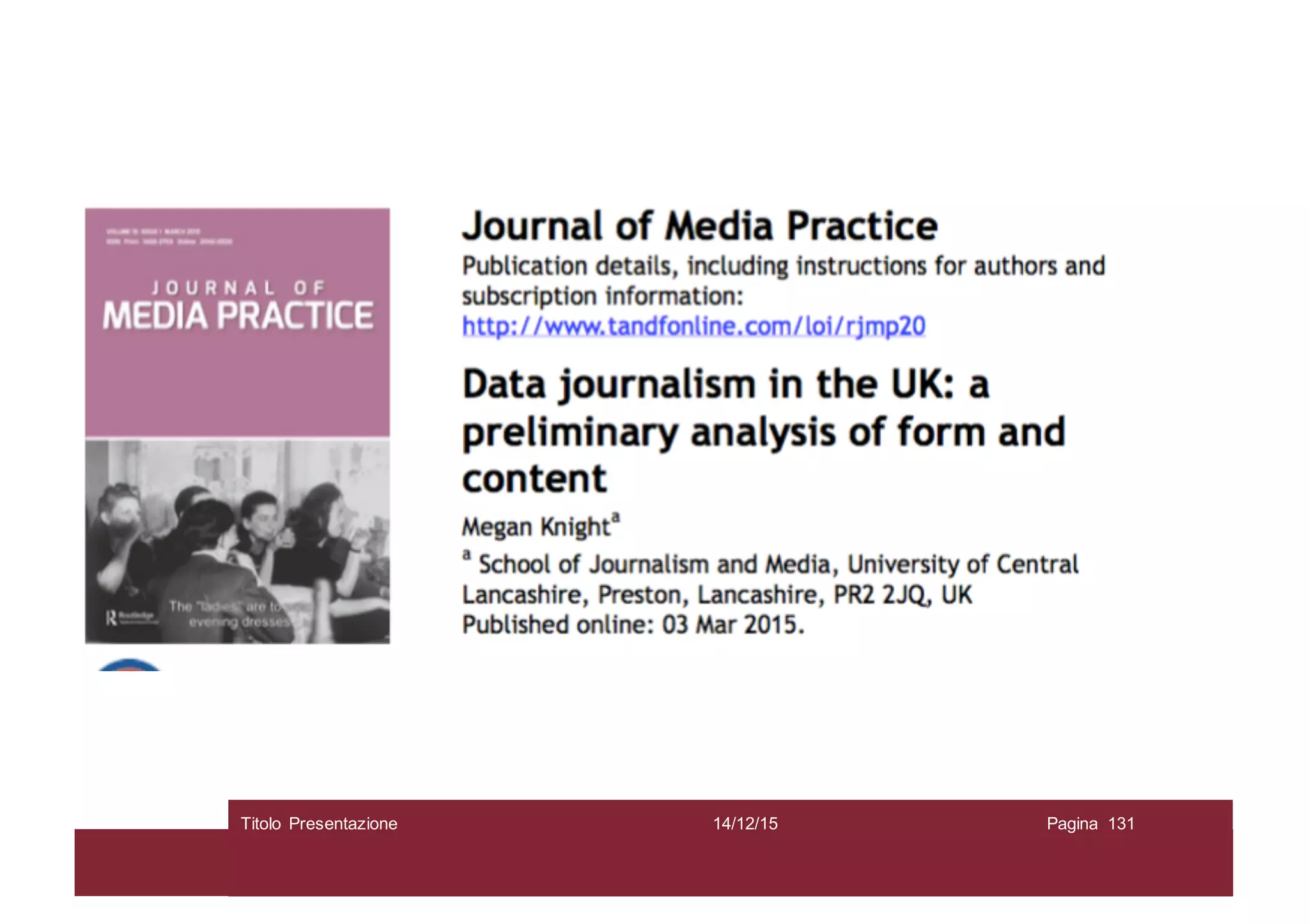 14/12/15Titolo Presentazione Pagina 131
 