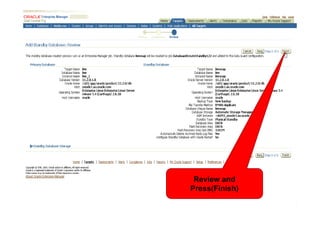 Review and
Press(Finish)
 