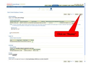 Click on “Deploy”
 