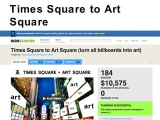 Times Square to Art
Square

 