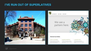 I’VE RUN OUT OF SUPERLATIVES
 